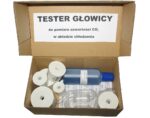 CO₂ galvutės tarpinės testeris su 6 minkštais adapteriais, 100 ml