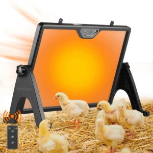 Dvipusė 180 W šildymo plokštė 30 viščiukų 45 × 33 cm su termostatu