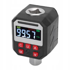 Elektroninis sukimo momento matuoklis 0–135 Nm su 4 matavimo vienetais