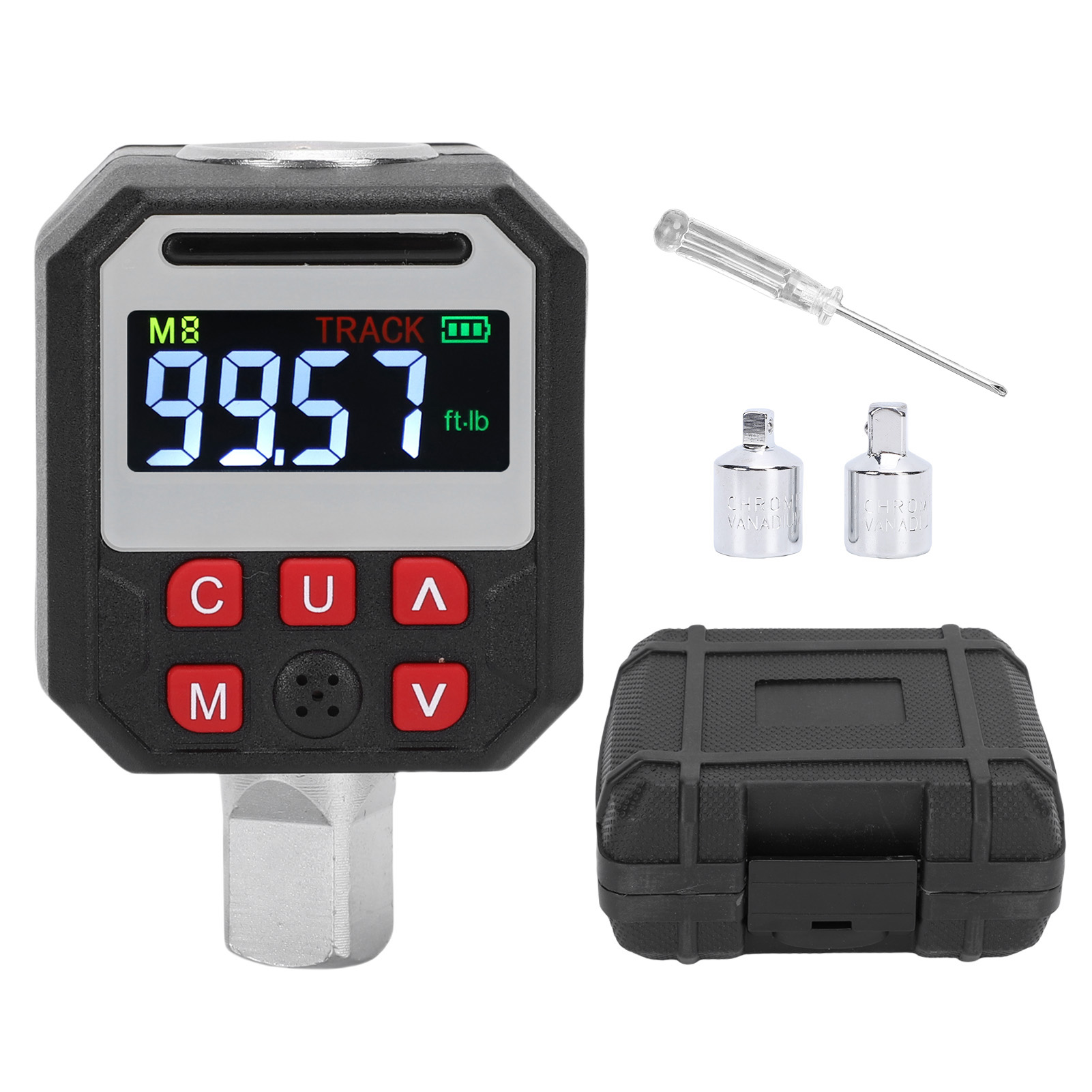 Elektroninis sukimo momento matuoklis 0–135 Nm su 4 matavimo vienetais – nuotrauka 3