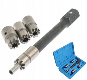 Falcon F05421 dyzelinių purkštukų lizdų frezavimo rinkinys 15–19 mm