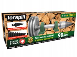 Forsplit ZK2U-090K2 malkų skaldyklės komplektas su 200 mm skriemuliu – nuotrauka 1