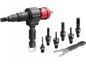 FORTUM 4770664 kniediklio adapteris suktuvui kniedinėms veržlėms M3M12 su T formos rankena