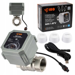 IBO MIX1 AFV DN25 išmanus Wi Fi vandens vožtuvas su 3 nuotėkio jutikliais  nuotrauka 1