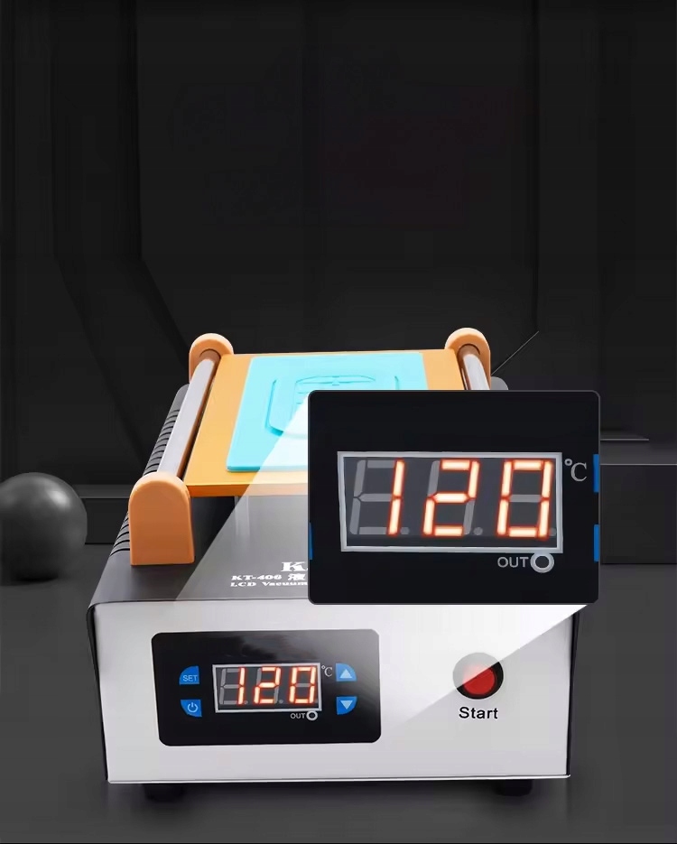Kaisi KT-406 vakuuminis LCD separatorius su molibdeno viela ir laikikliu, 140 W
