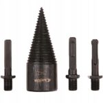 Keltin malkų skaldymo grąžtas 42 mm su 3 adapteriais – nuotrauka 1