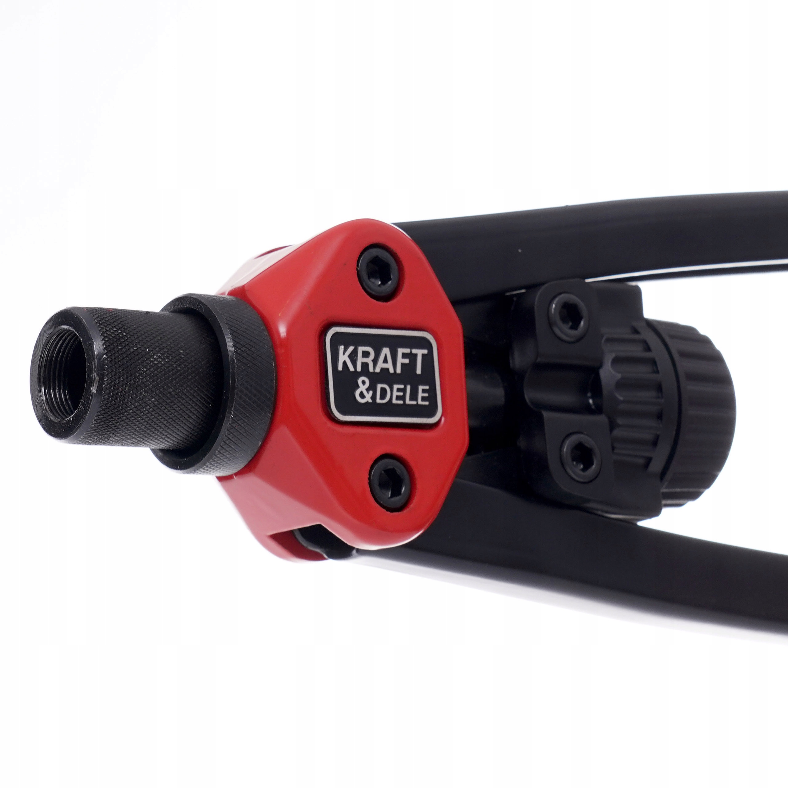 KraftDele KD10556 svirtinis kniediklis veržlėms M3M12 rinkinys belsilt KraftDele KD10556 svirtinis kniediklis veržlėms M3M12 rinkinys