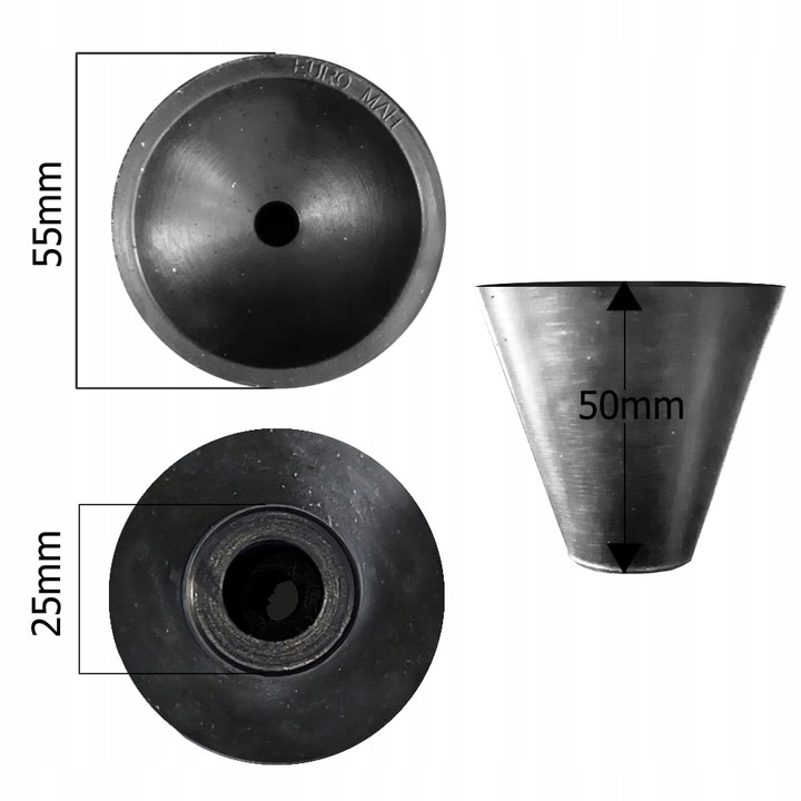 Lertz CO₂ testeris galvutės tarpinei, 5 testai, 25–55 mm – prekės vaizdas 7