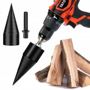 Malkų skaldymo grąžtas 32 mm su M12 ir šešiakampiu adapteriu – nuotrauka 1