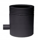 Marley grafito spalvos lietaus vandens surinktuvas su filtru 80–105 mm