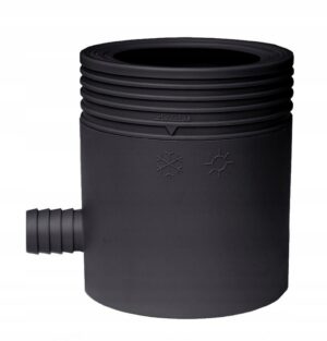 Marley grafito spalvos lietaus vandens surinktuvas su filtru 80–105 mm