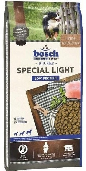 Mažai purinų turintis sausas šunų maistas Bosch Special Light 25 kg
