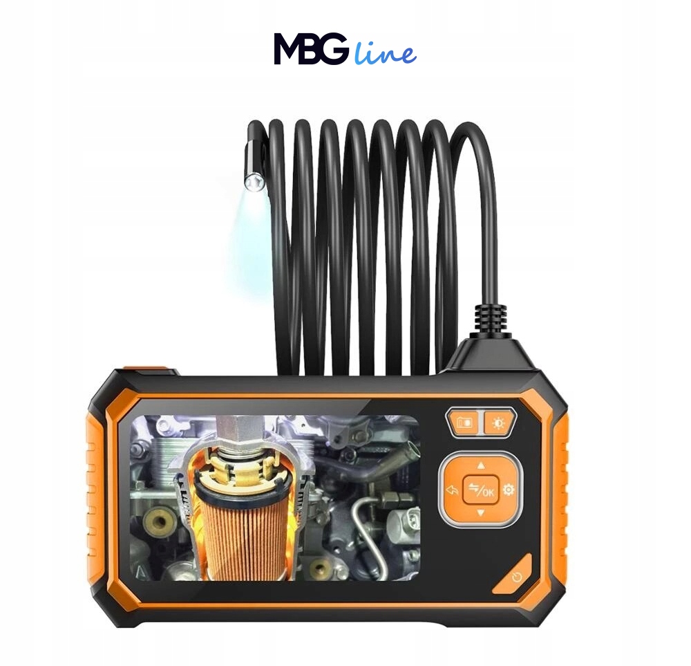 MBG Line 113B2 dviejų kamerų endoskopinė kamera 5 m 43 Full HD belsilt MBG Line 113 B 2 dviejų kamerų endoskopinė kamera 5 m 43 Full HD nuotrauka 4