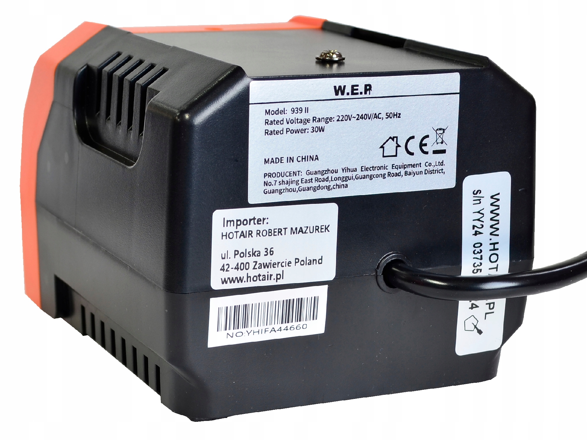 Medienos deginimo stotelė WEP 939II 30 W 250750 °C 20 antgalių belsilt Medienos deginimo stotelė WEP 939 II 30 W 250750 °C 20 antgalių