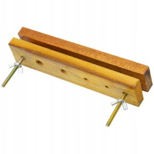 Medinis knygrišystės spaustuvas 18 cm su 3595 mm kreipiančiomis skylėmis