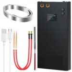 Mini taškinio suvirinimo aparatas 11000 mAh su LCD 18650 elementams