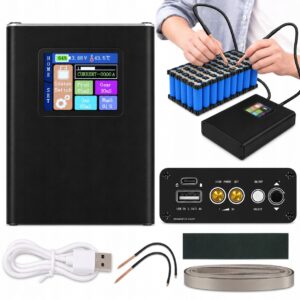 Mini taškinio suvirinimo aparatas 5000 mAh su LCD 18650 elementams