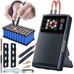 Nešiojamas taškinio suvirinimo aparatas 1200 A 8000 mAh 18650 elementams