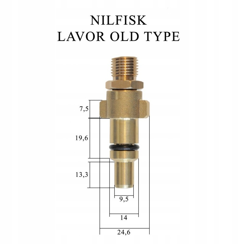 Nilfisk ir Lavor kanalizacijos valymo žarna Presson 10 m, 155 bar – produkto nuotrauka 5