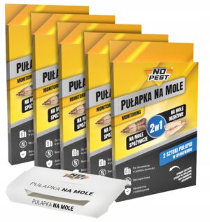 No Pest 2in1 gaudyklės maistinėms ir drabužinėms kandims, 10 vnt.