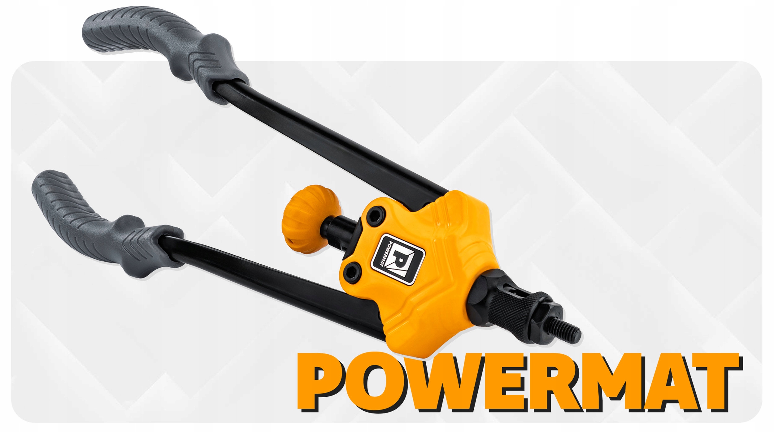 Powermat PMNIR360T žirklinis kniediklis kniedinėms veržlėms M3M12 lagaminas belsilt Powermat PM NIR 360T žirklinis kniediklis kniedinėms veržlėms M3M12 lagaminas