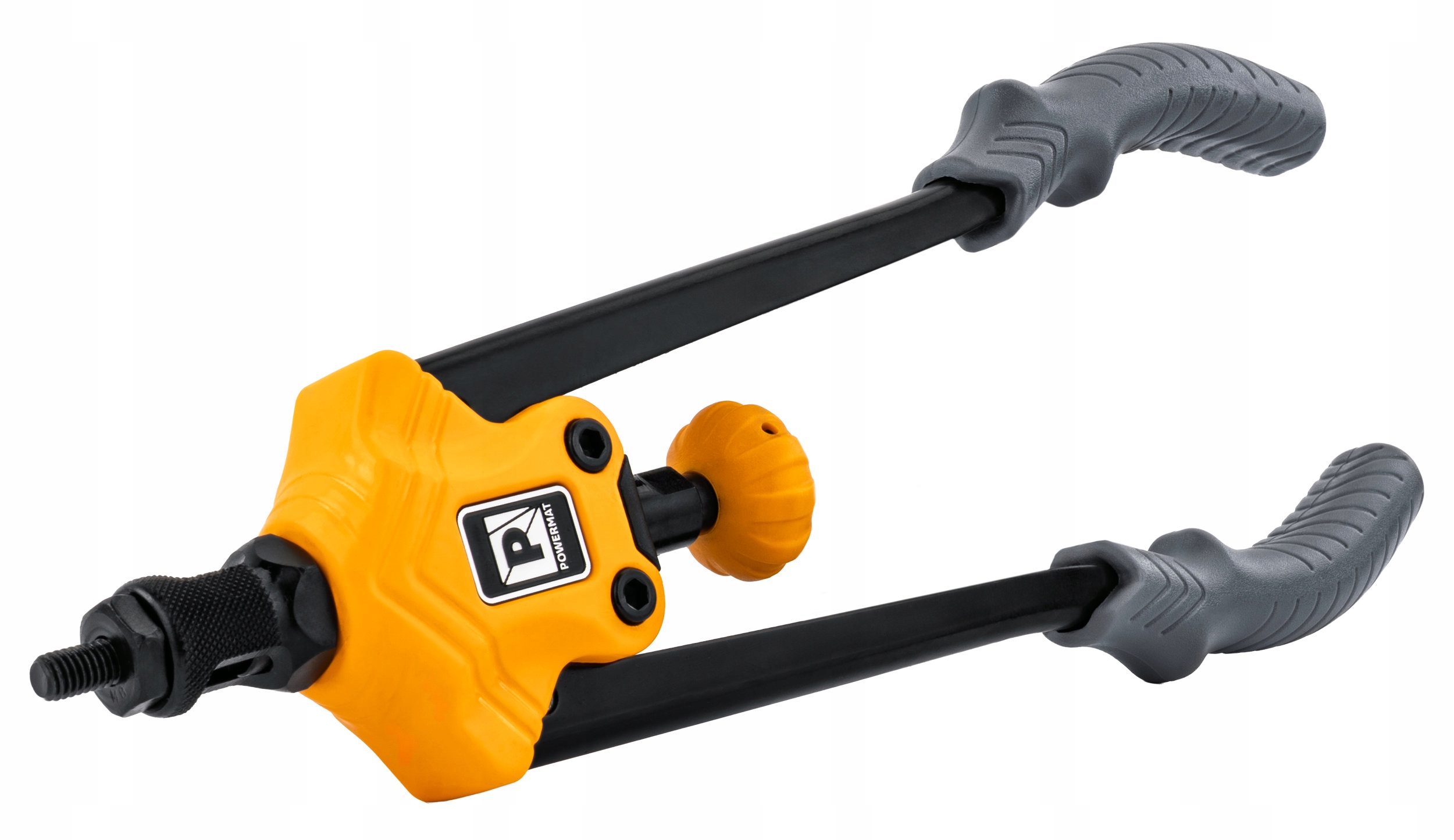 Powermat PMNIR360T žirklinis kniediklis kniedinėms veržlėms M3M12 lagaminas belsilt Powermat PM NIR 360T žirklinis kniediklis kniedinėms veržlėms M3M12 lagaminas