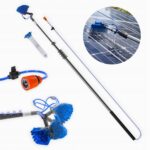 Profesionali teleskopinė saulės panelių plovimo ietis su filtru, 1,9–10 m