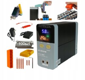 Profesionalus taškinio suvirinimo aparatas 116 kW 18650 elementams