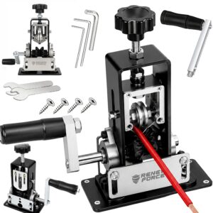 Rankinė kabelių ir laidų izoliacijos nuėmimo mašina Renew Force 120 mm 2 viename su gręžtuvo pavara  nuotrauka 1