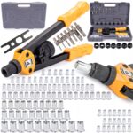 Rankinis kniediklis srieginėms kniedėms M3M12 Powermat PM NIR 110SU 125 dalių rinkinys