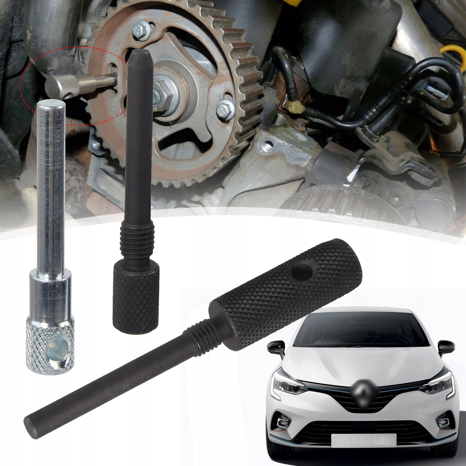 Renault 1.5 1.9 dCi dTi paskirstymo mechanizmo fiksavimo kaiščių rinkinys