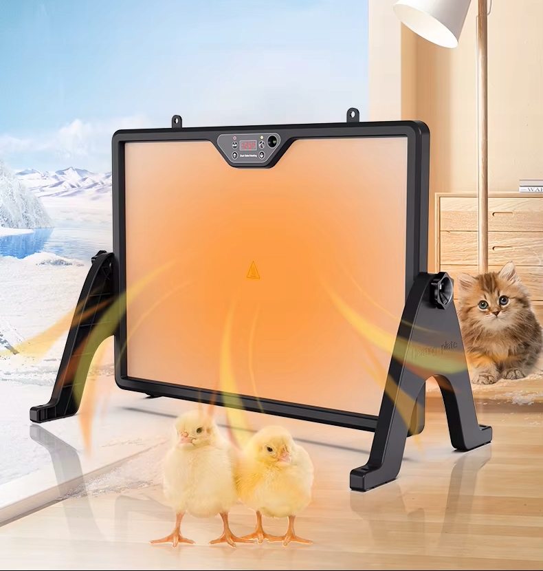 Šildymo plokštė viščiukams 40 × 30 cm su pulteliu, iki 75 °C – produkto vaizdas 2