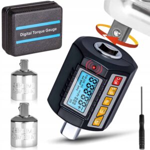 SNC-135 skaitmeninis sukimo momento adapteris 13,5–135 Nm su ABS korpusu