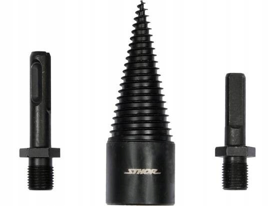 Sthor 22590 malkų skaldymo grąžtas 32 mm, 3 dalių rinkinys