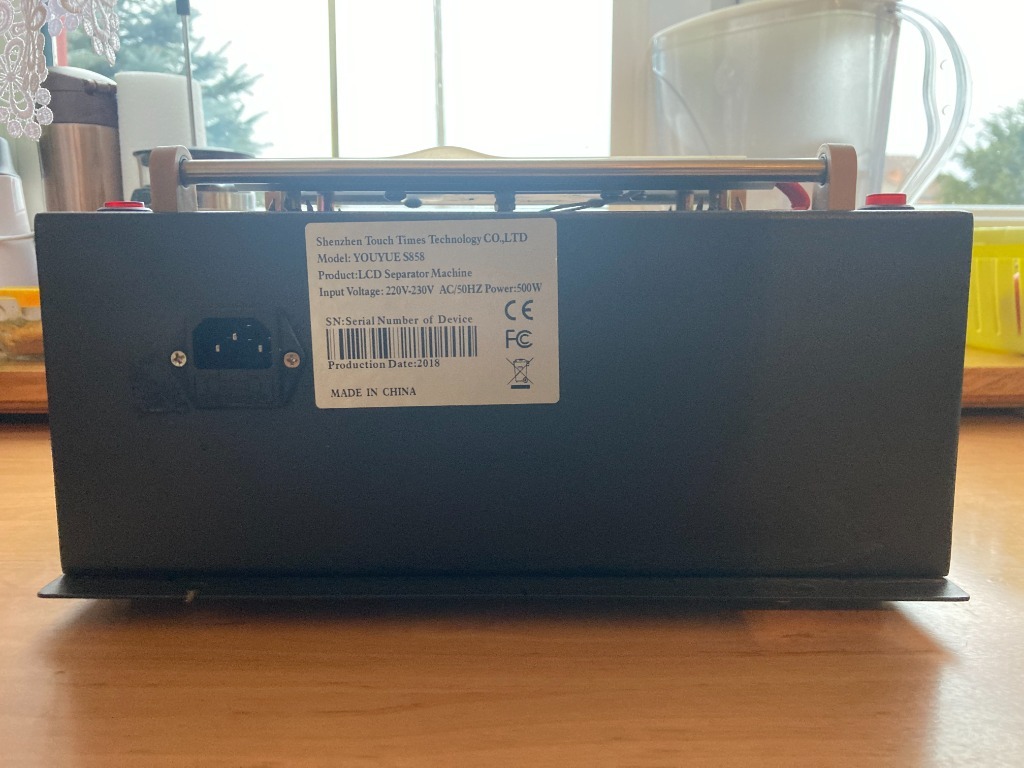 TBK978 S858 vakuuminis LCD ekranų separatorius iki 95 300 W belsilt TBK978 S858 vakuuminis LCD ekranų separatorius iki 95 300 W