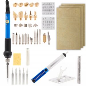 Tikslus pirografas Blue Jet TBJ60W 60 W su priedais 200450 °C