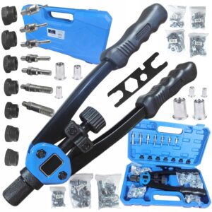 TORAX TX1004 rankinis kniediklis kniedinėms veržlėms M3M12 127 dalių rinkinys