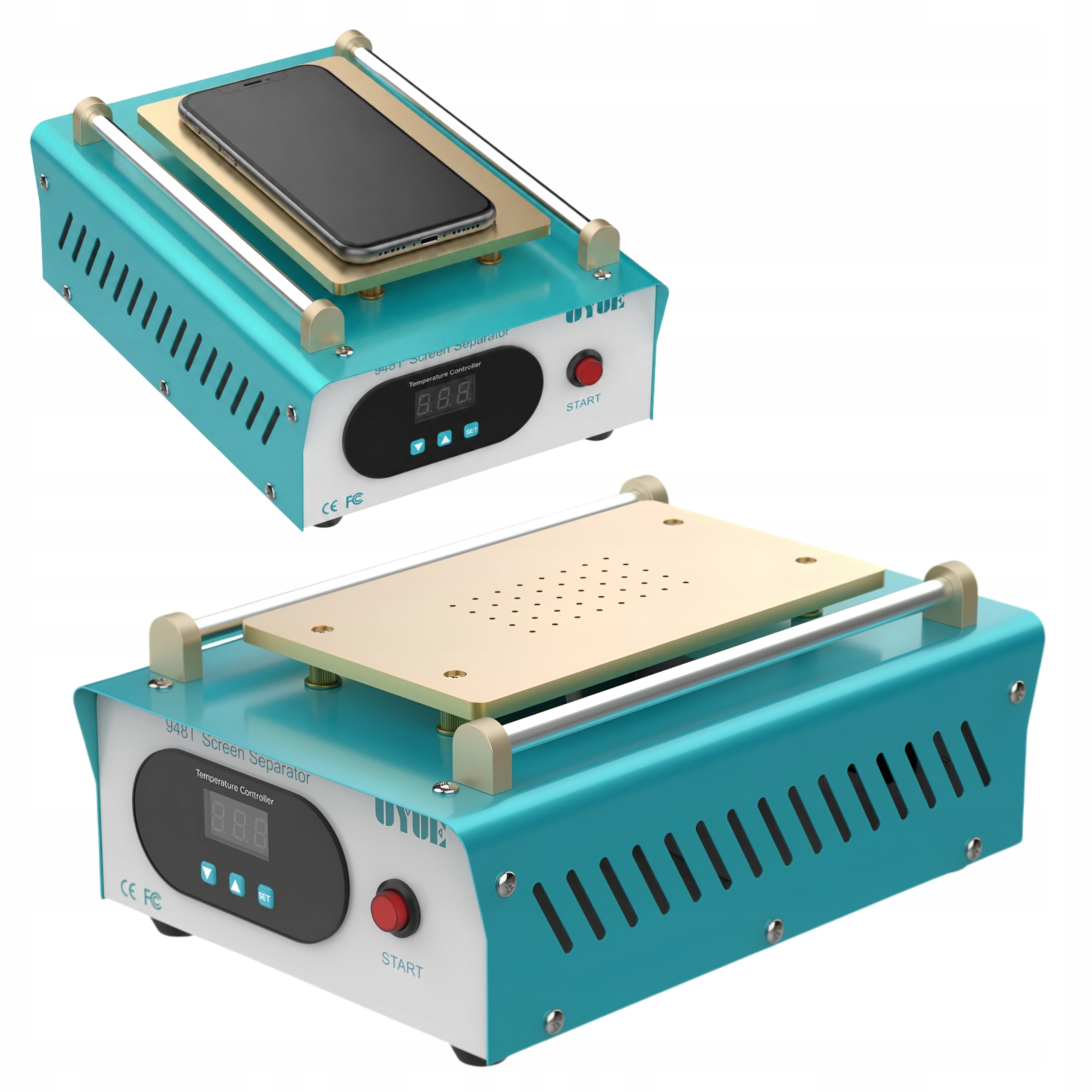 UYUE 948T vakuuminis LCD ekranų separatorius 400 W, 50–130 °C