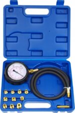 Variklio alyvos slėgio testeris CXG-1017, 0–35 bar, pilnas rinkinys