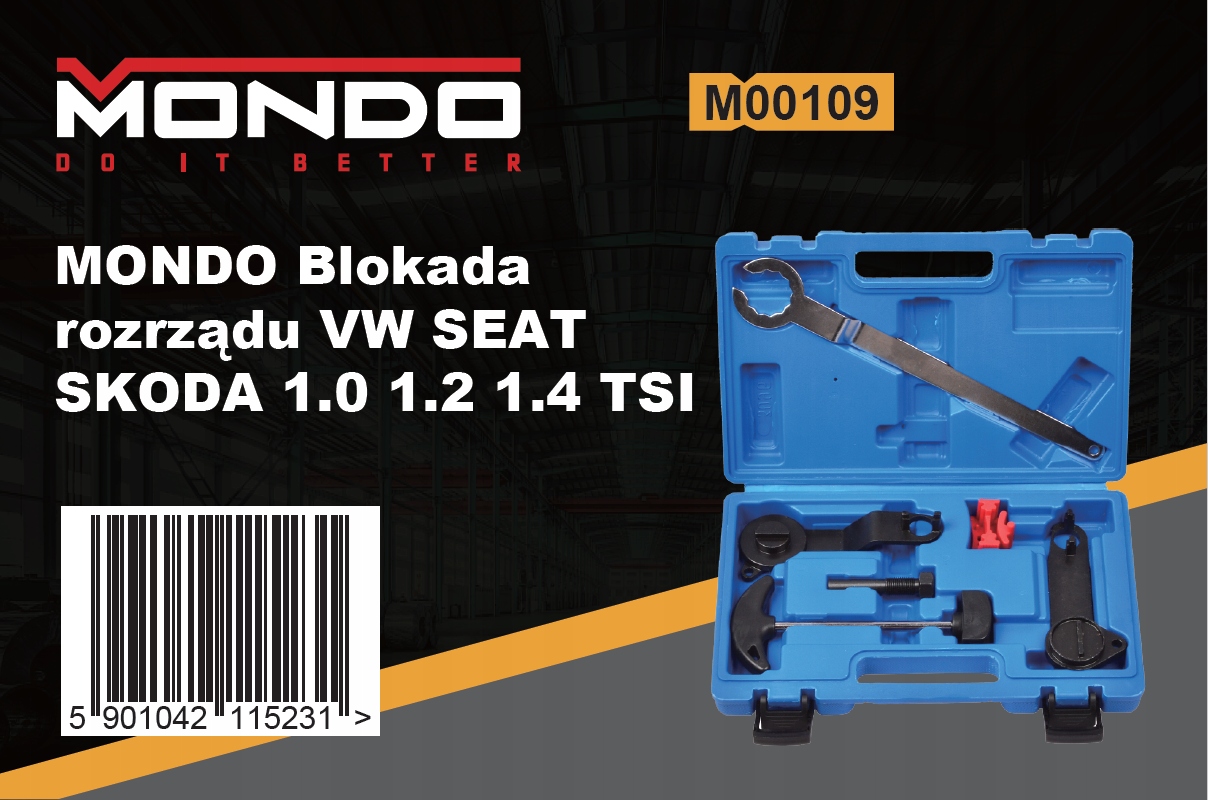Variklio paskirstymo fiksavimo rinkinys VAG VW Audi Seat Skoda 1.0 1.2 1.4 TSI TFSI