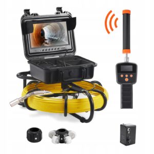 VEVOR kanalizacijos kamera su 512 Hz sekimu 50 m 9 720p IP68 belsilt VEVOR kanalizacijos kamera su 512 Hz sekimu 50 m 9 720p IP68 nuotrauka 1