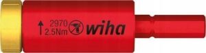 Wiha easyTorque VDE izoliuotas sukimo momento adapteris 2,5 Nm