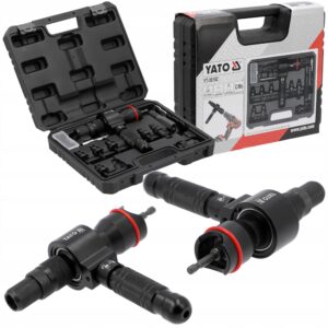 YATO kniediklio adapteris suktuvui 14 kniedėms 2464 mm ir veržlinėms kniedėms M3M12