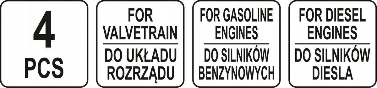 Yato YT-06326 paskirstymo mechanizmo blokavimo rinkinys Renault Dacia benzinui ir dyzeliui